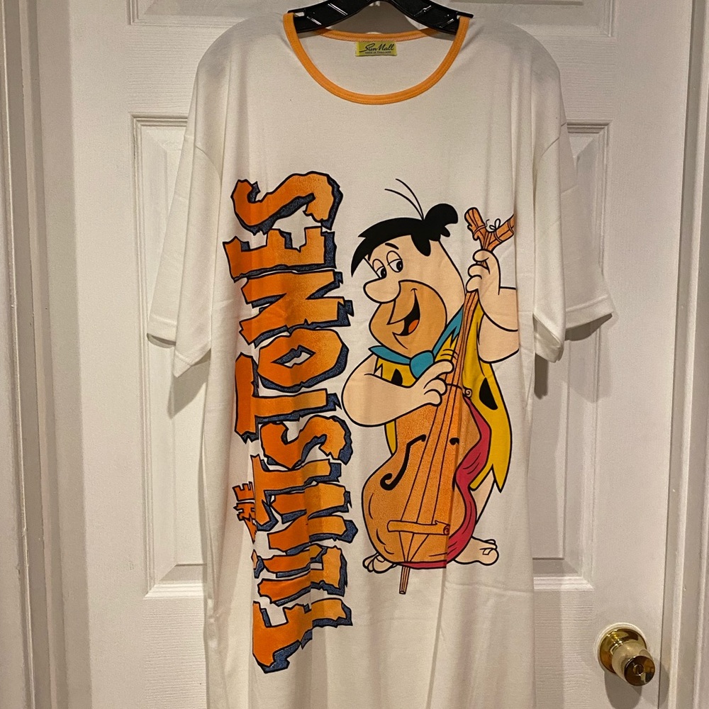 SUN MALL The Flintstones Over-Sized T-Shirt